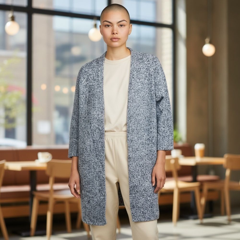 J. Crew car coat sweater cardigan M